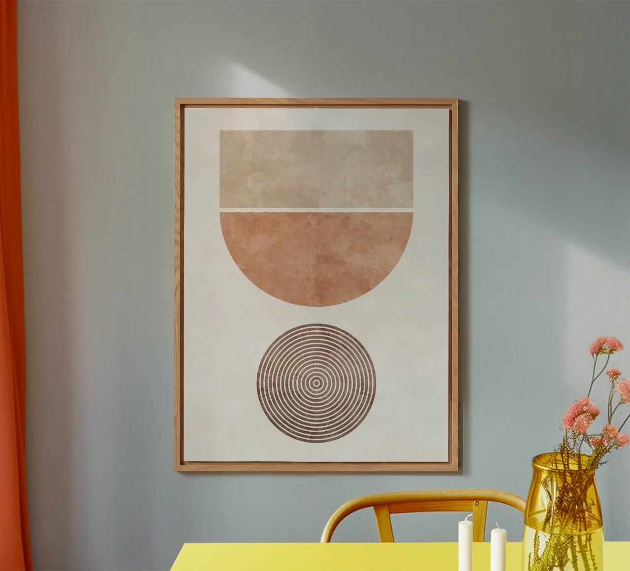 Forme geometriche astratte III di TAlex alluminio dibond da Courtney