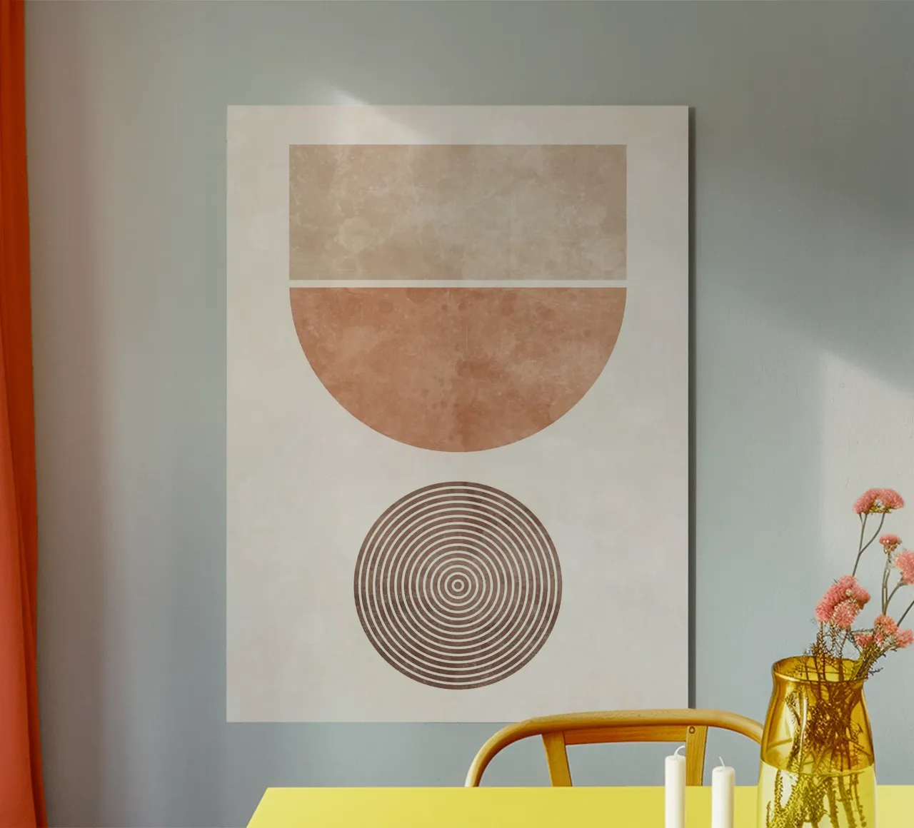 Forme geometriche astratte III di TAlex alluminio dibond da Courtney