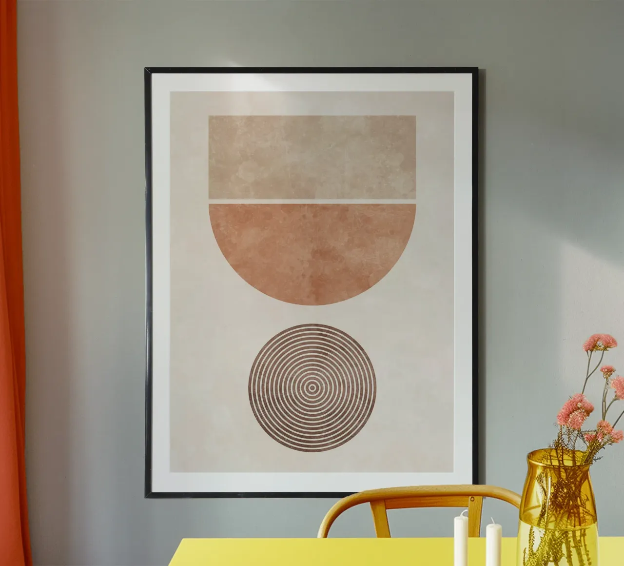 Forme geometriche astratte III di TAlex carta hahnemühle da Courtney
