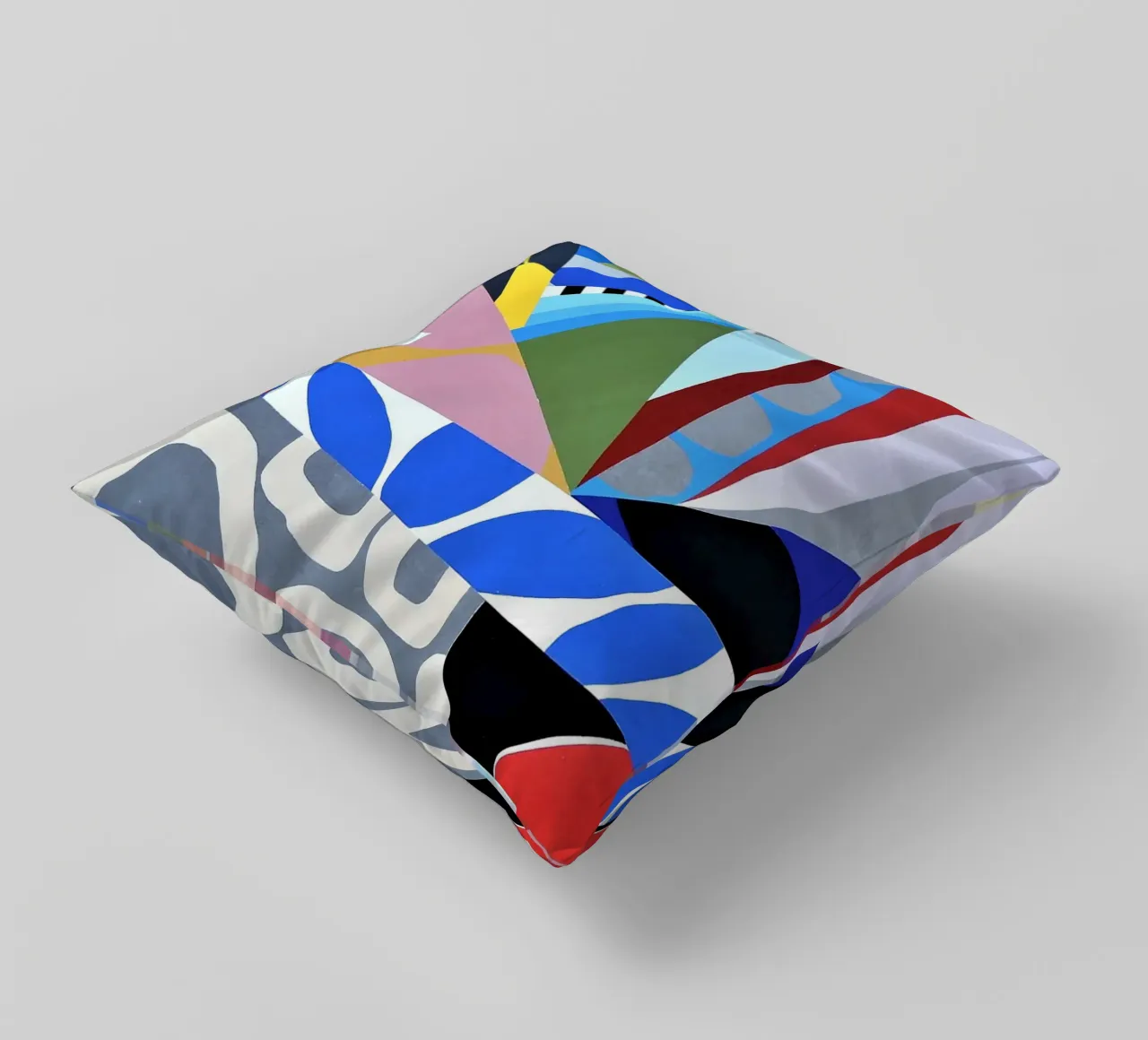 Forme geometriche astratte cuscino da Courtney