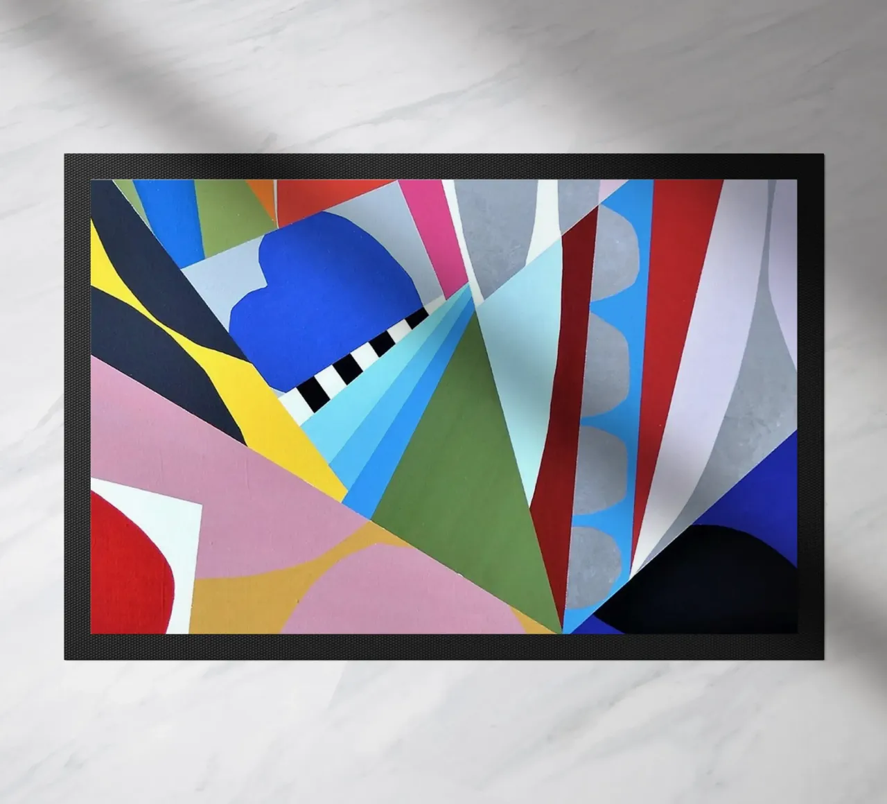 Forme geometriche astratte zerbino da Courtney