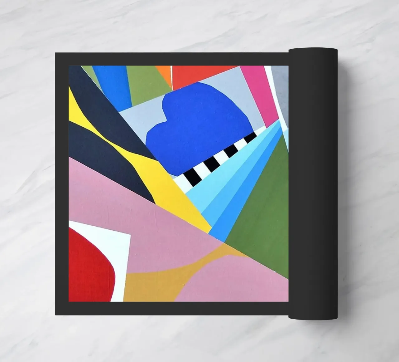 Forme geometriche astratte zerbino da Courtney