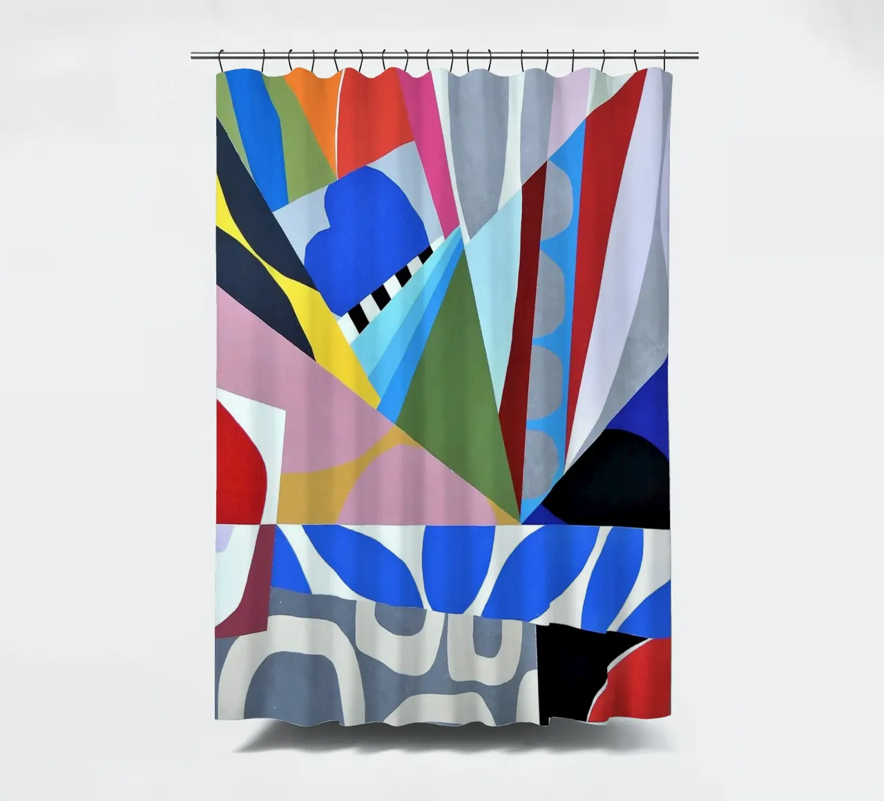 Forme geometriche astratte tenda da doccia da Courtney