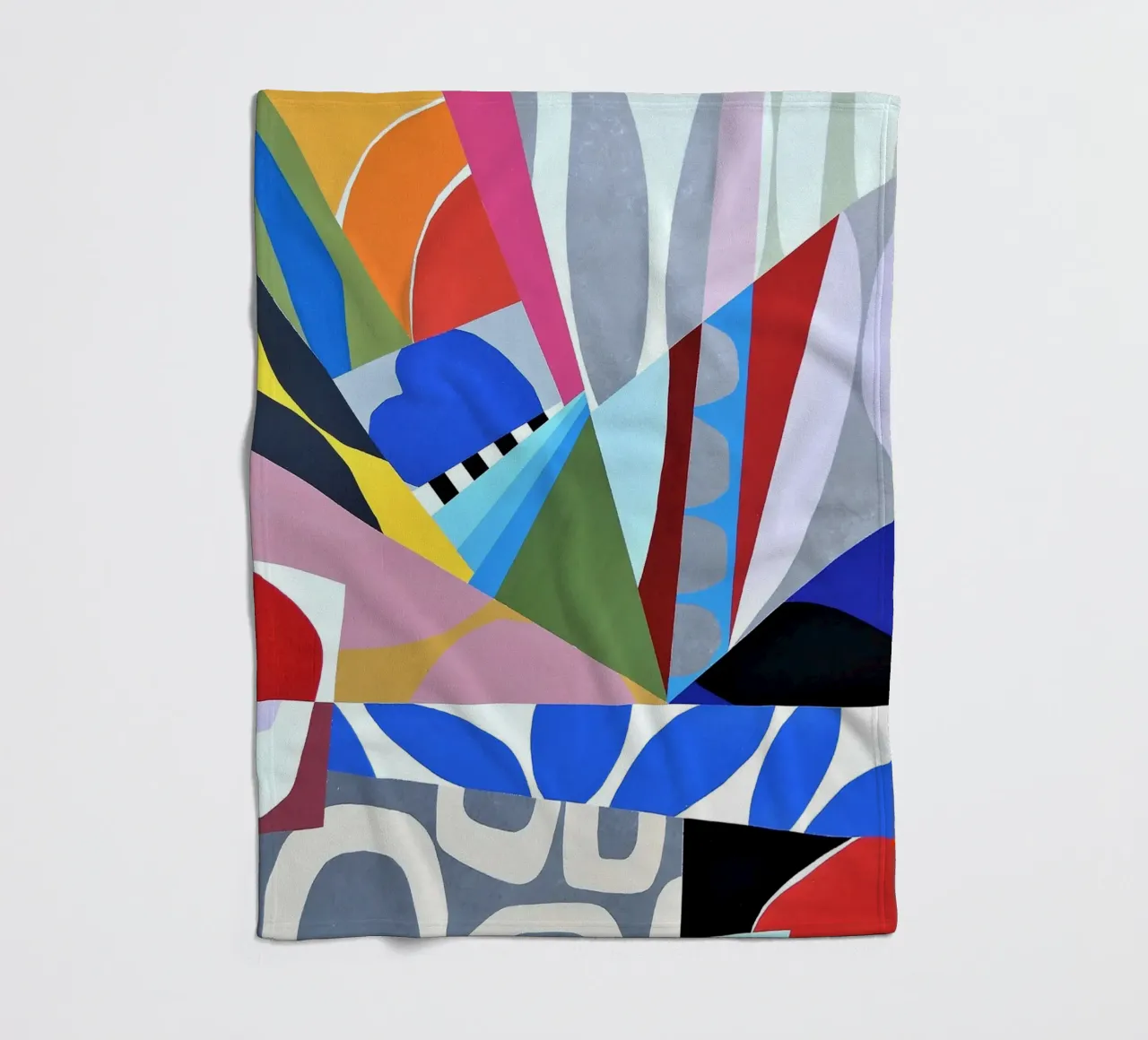 Forme geometriche astratte coperta in pile da Courtney
