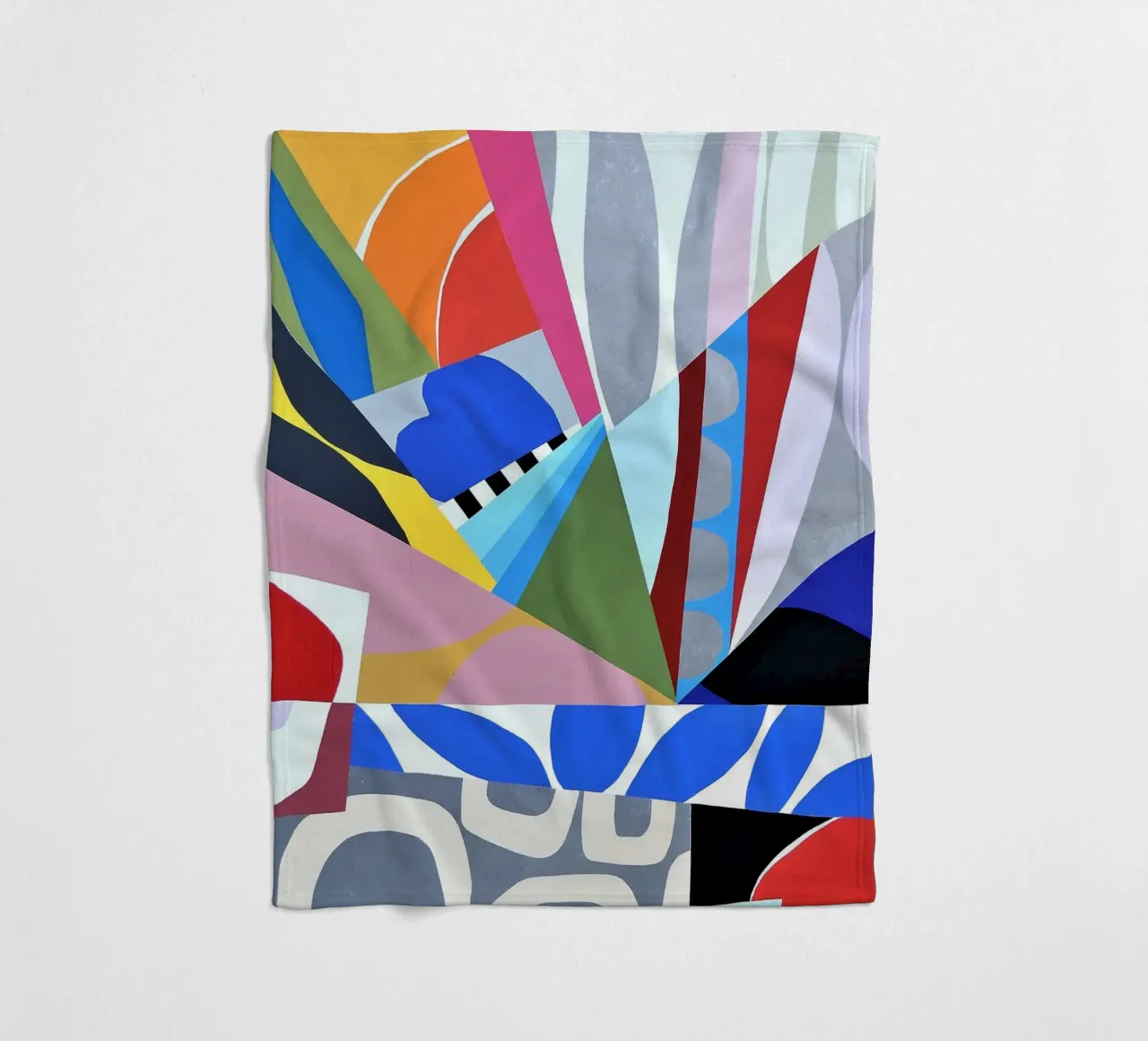 Forme geometriche astratte coperta in pile da Courtney