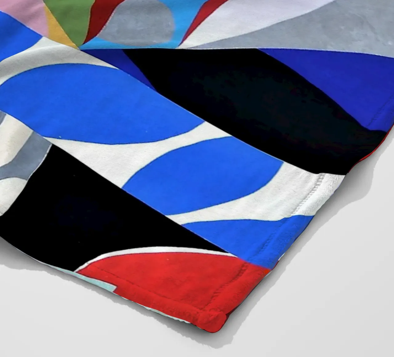 Forme geometriche astratte coperta in pile da Courtney