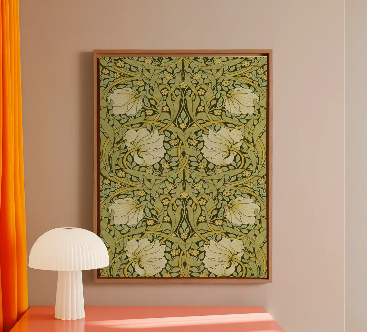 William Morris - Pimpernel, nr. 2 canvas van William Store