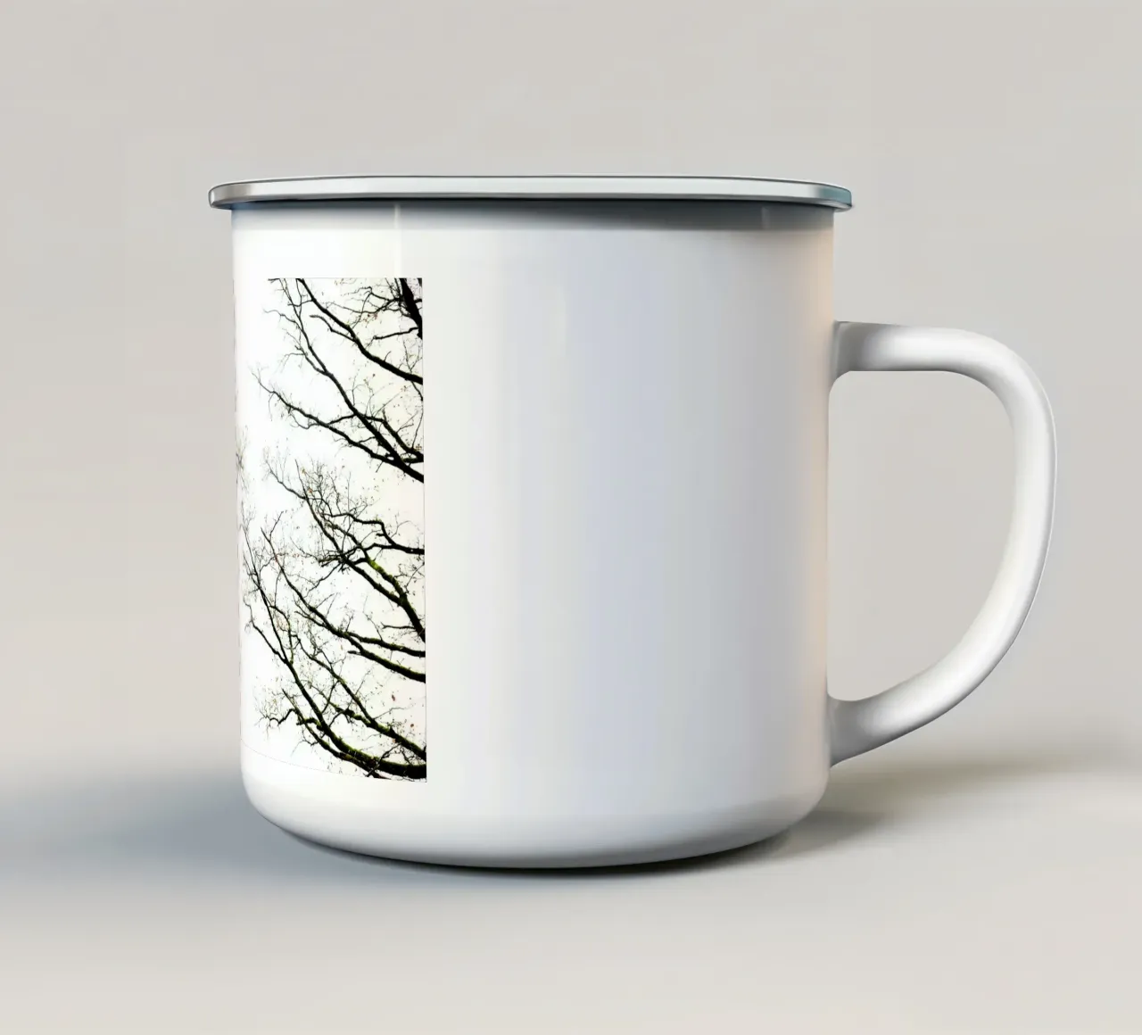 Albero tedesco tazza in smalto da Simon Koy