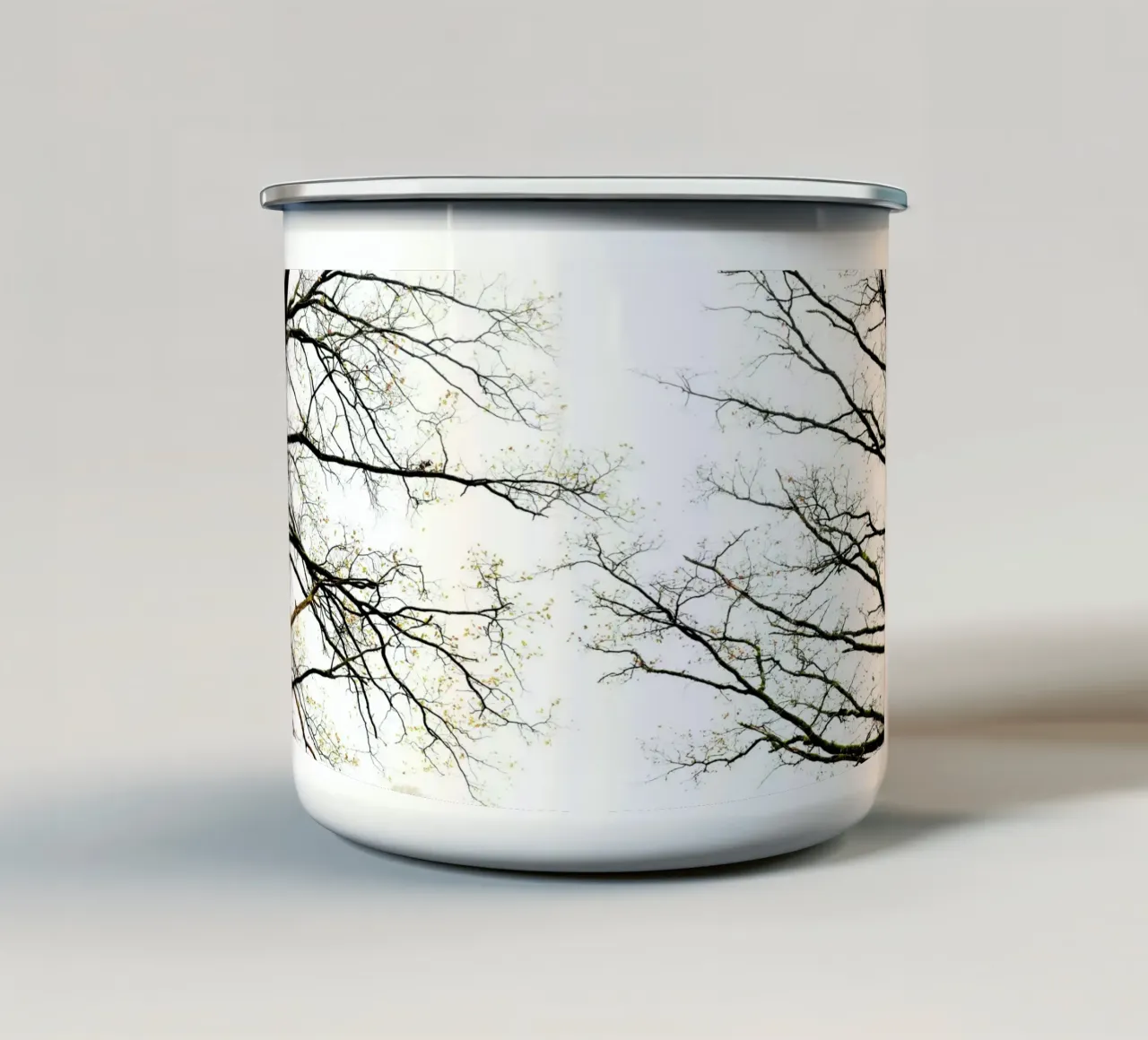 Albero tedesco tazza in smalto da Simon Koy