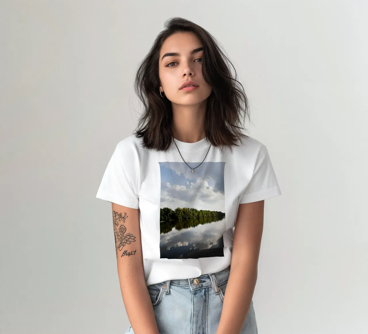 Riflessione sull'Isar t-shirt da Simon Koy