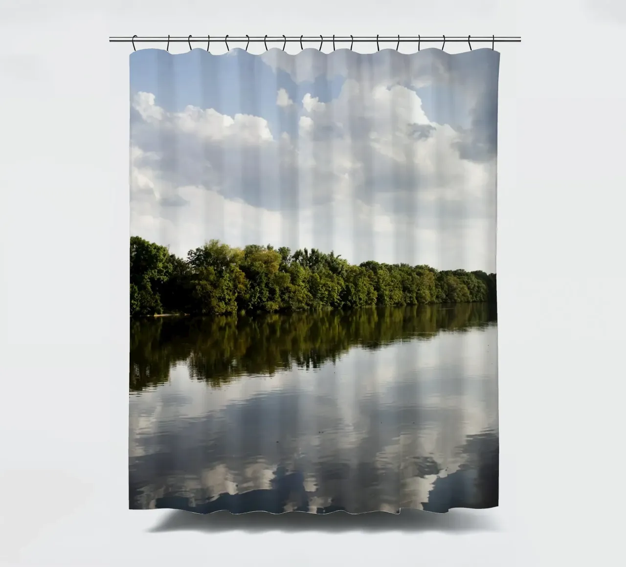 Riflessione sull'Isar tenda da doccia da Simon Koy