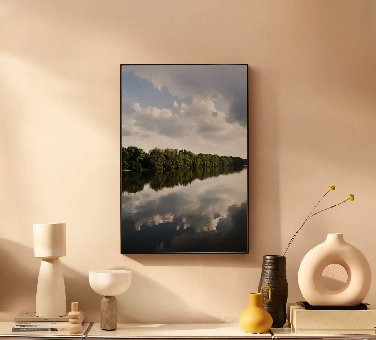 Riflessione sull'Isar alluminio dibond da Simon Koy