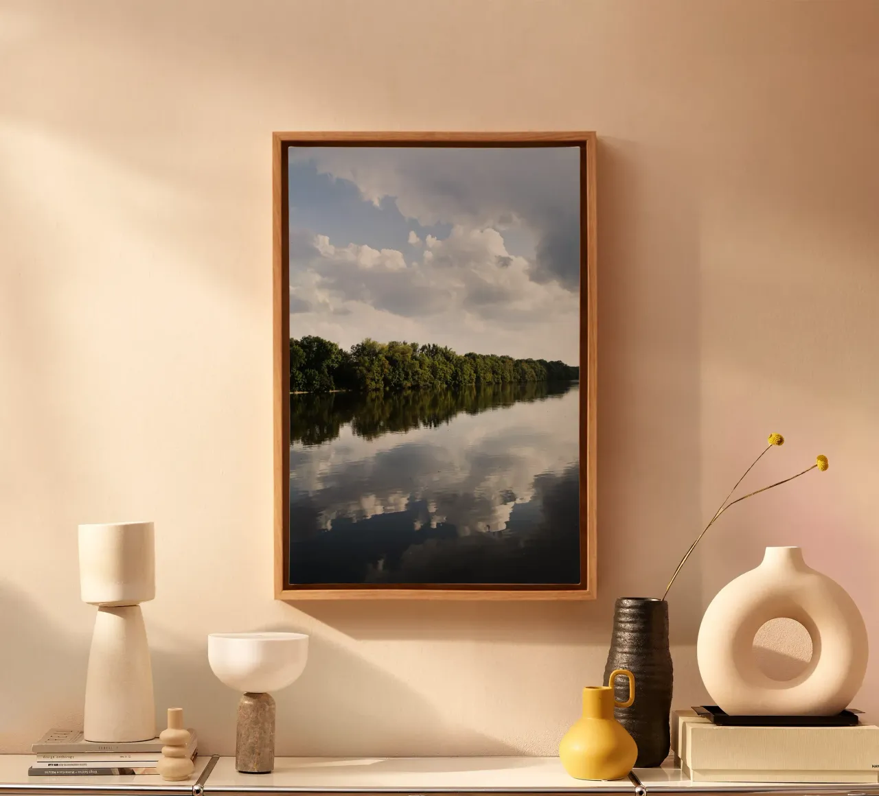 Reflection on the Isar canvas by Simon Koy