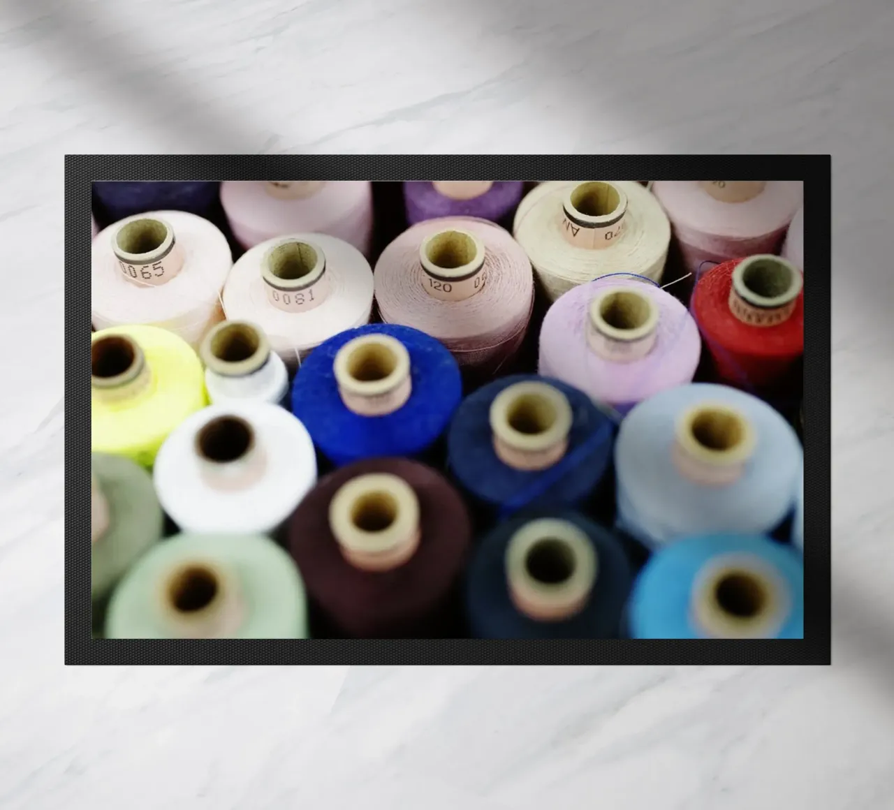 Dettagli della filettatura zerbino da fotokunst