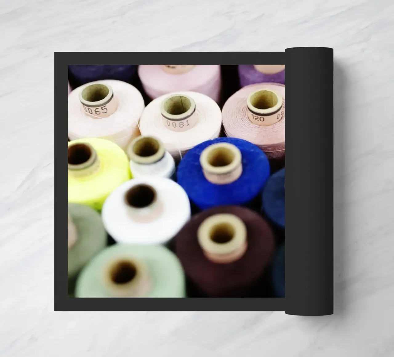 Dettagli della filettatura zerbino da fotokunst