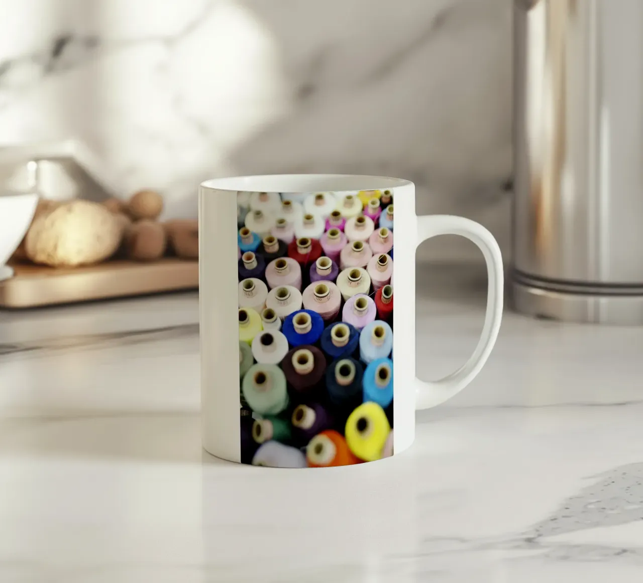Dettagli della filettatura tazza in ceramica da Simon Koy