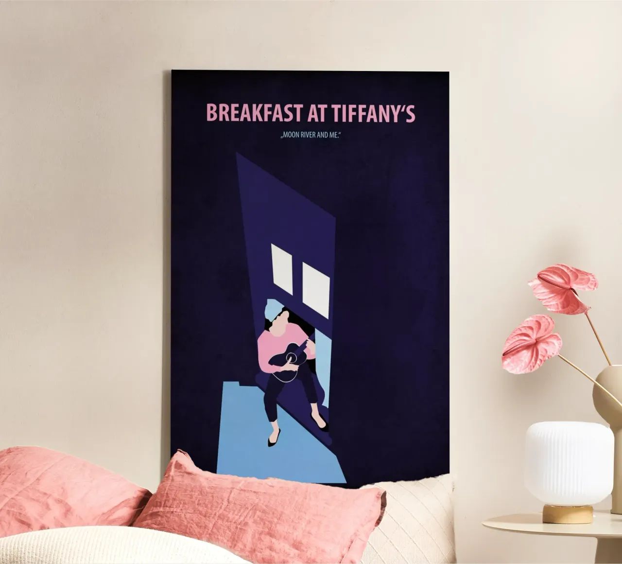 Breakfast at Tiffany's tela con Cornice a cassetta da Fräulein Fisher