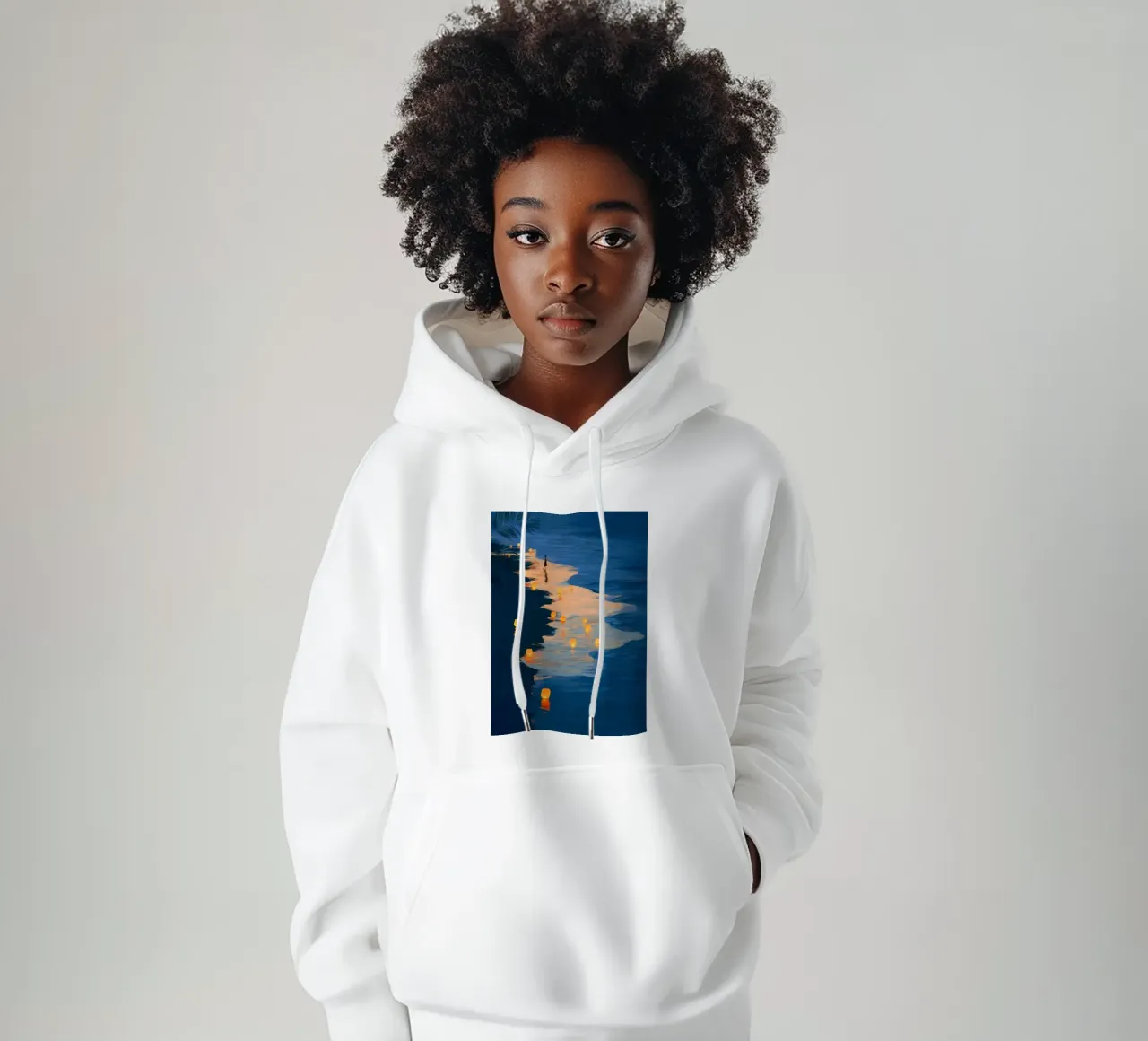 A Soft Map Home sudadera con capucha de Luca