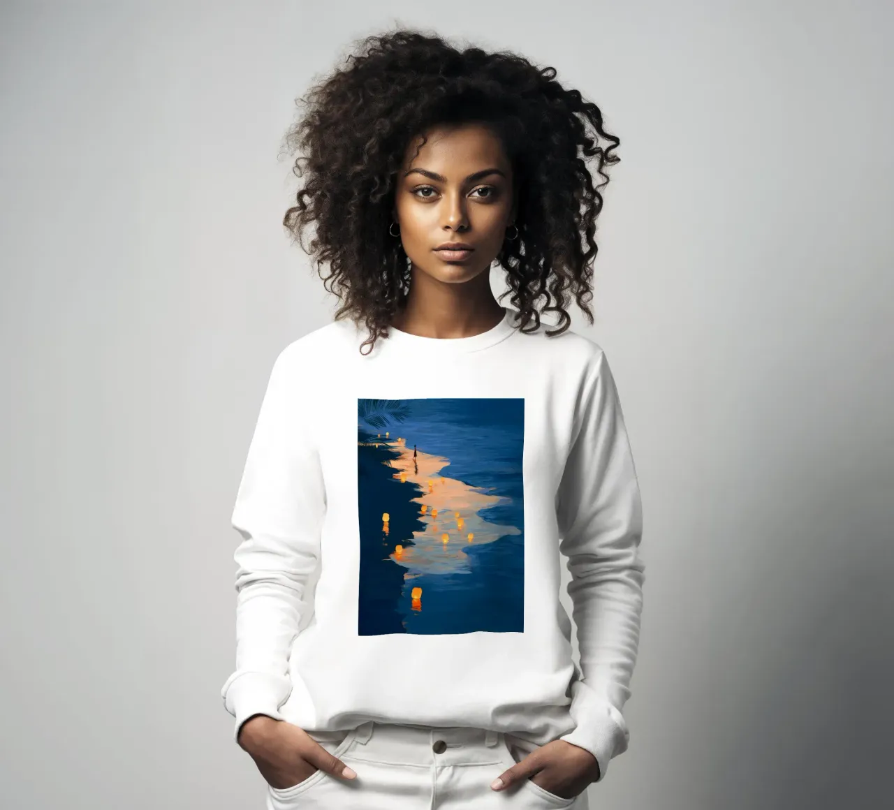 A Soft Map Home sudadera de Luca