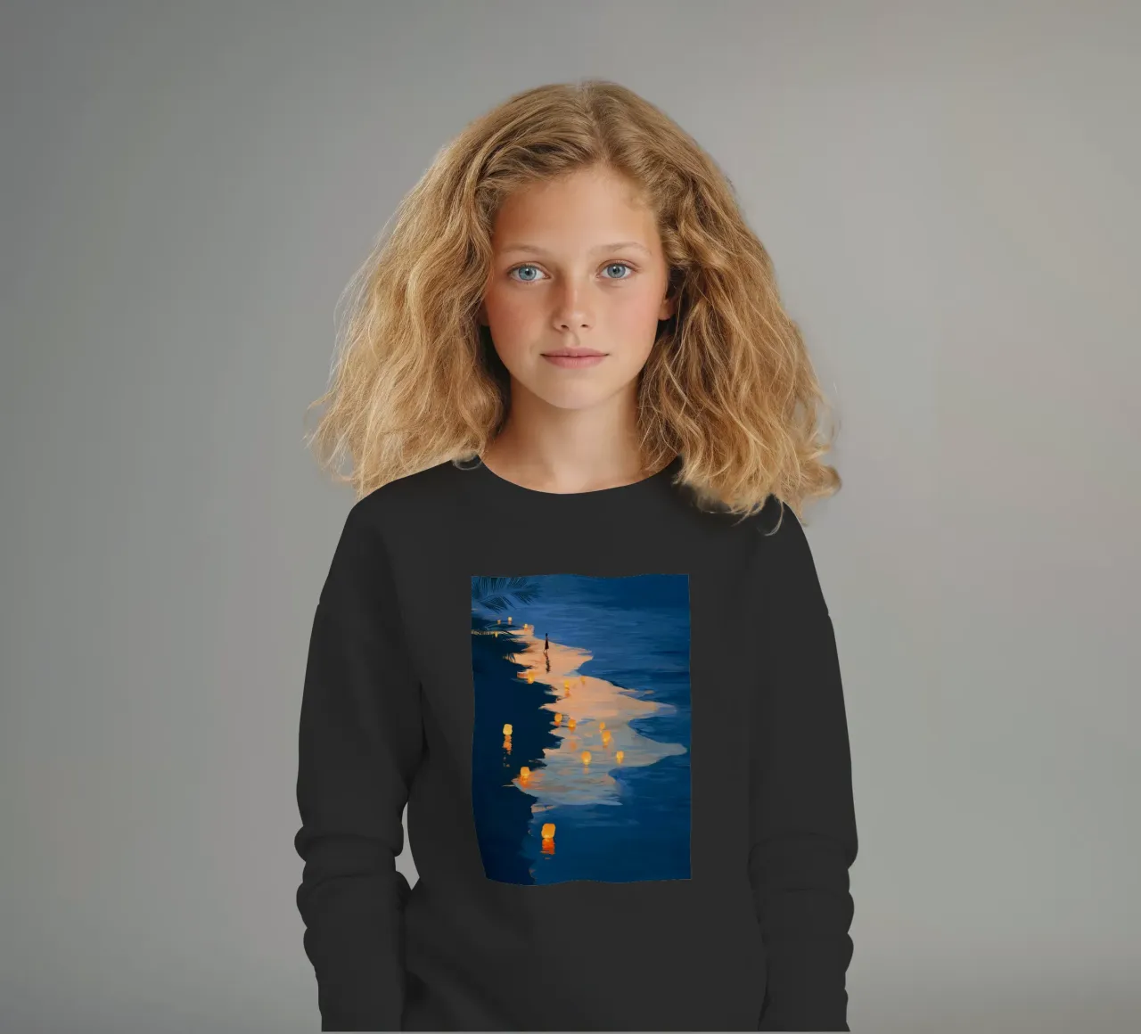 A Soft Map Home felpa bambino da Luca