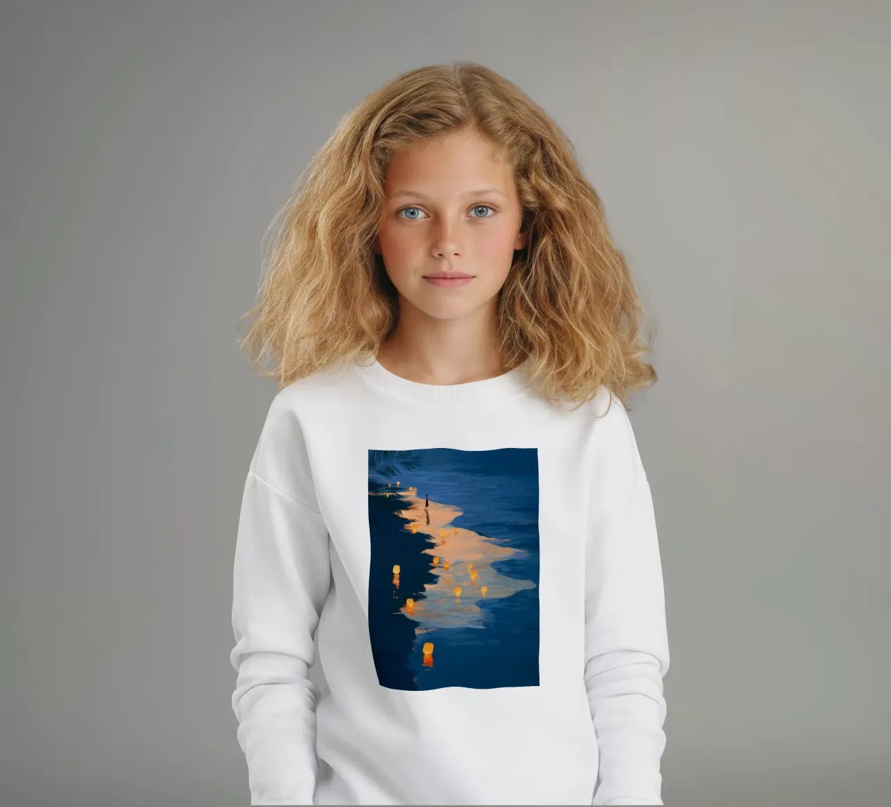 A Soft Map Home felpa bambino da Luca