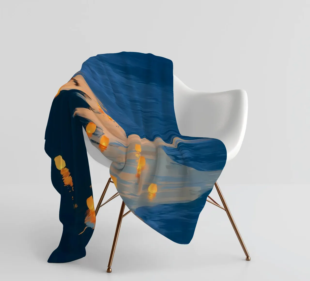 A Soft Map Home coperta in pile da Luca