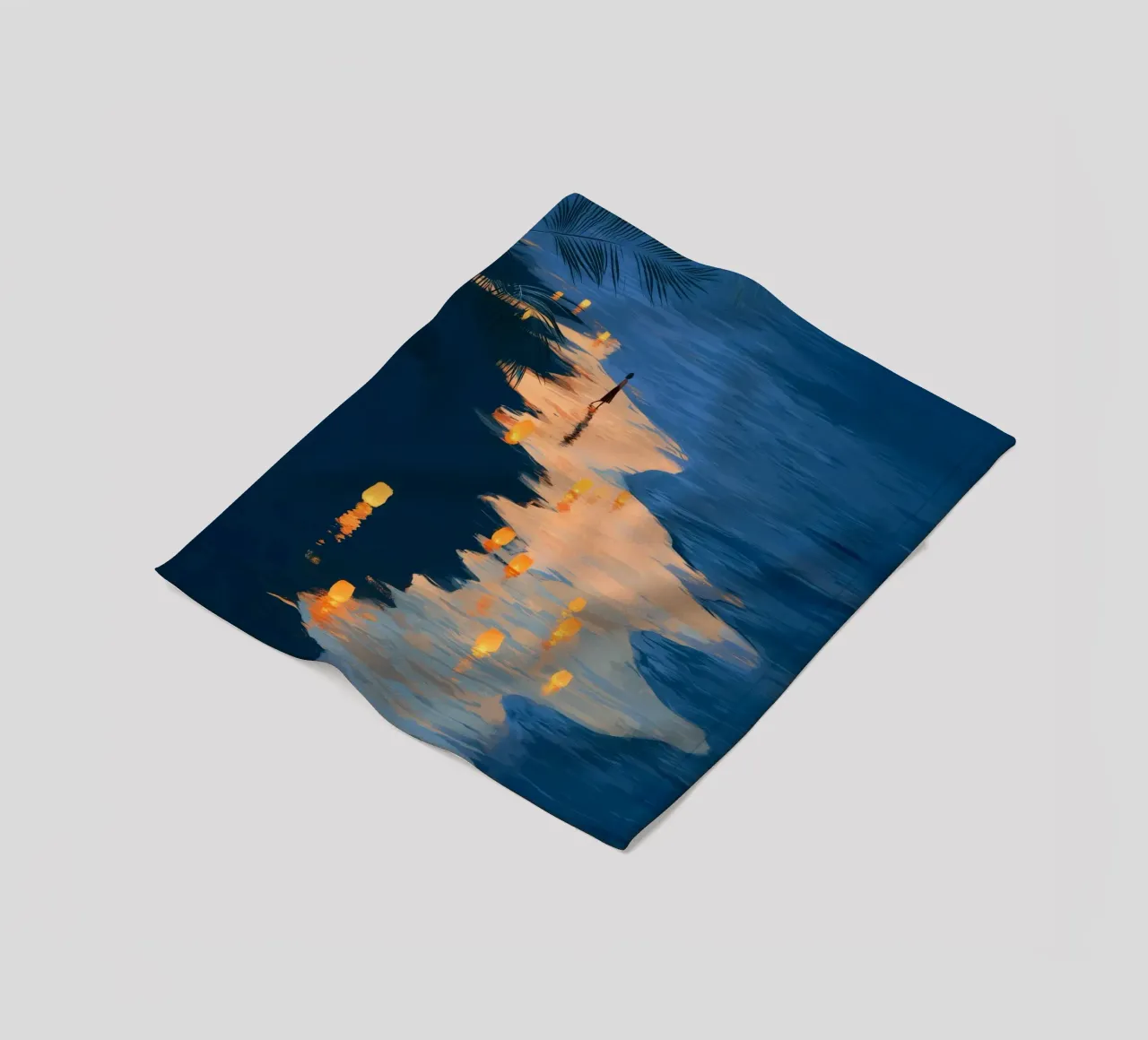 A Soft Map Home coperta in pile da Luca