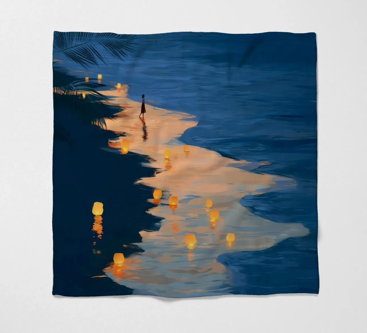 A Soft Map Home coperta in pile da Luca