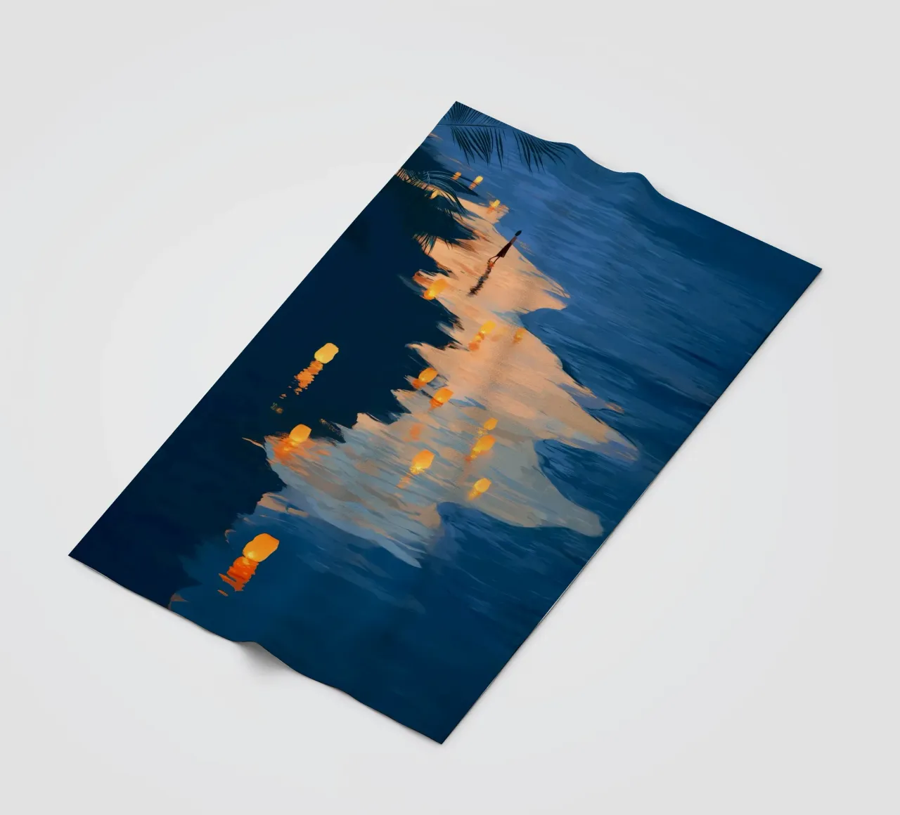 A Soft Map Home coperta in pile da Luca