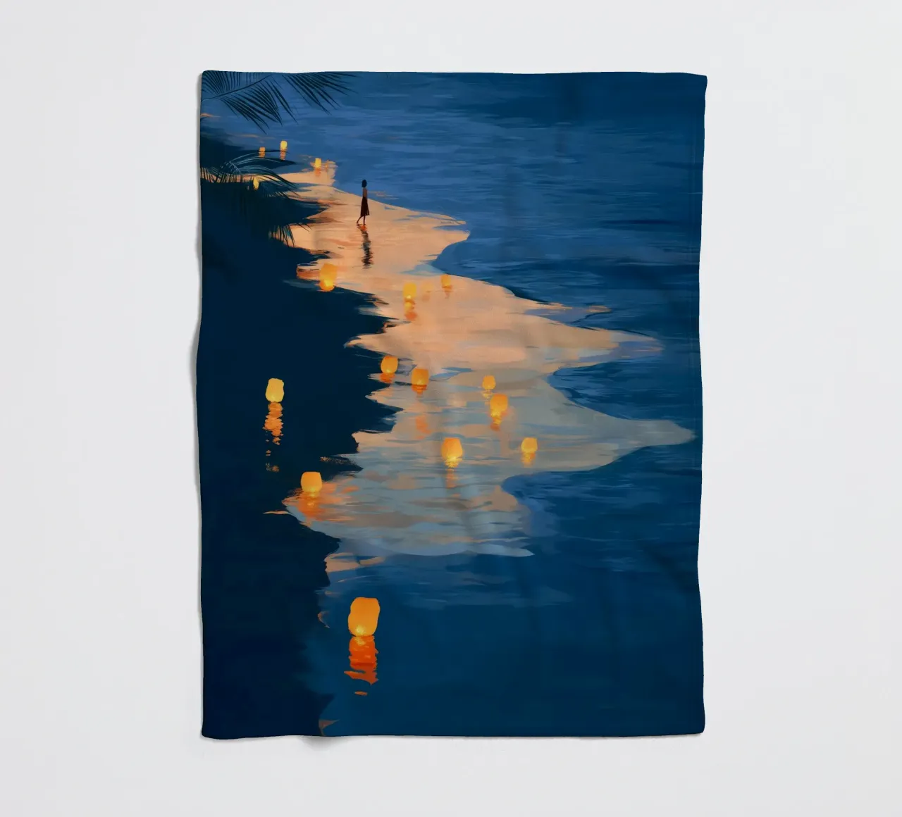 A Soft Map Home coperta in pile da Luca