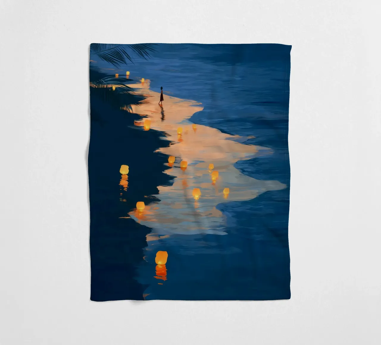 A Soft Map Home coperta in pile da Luca