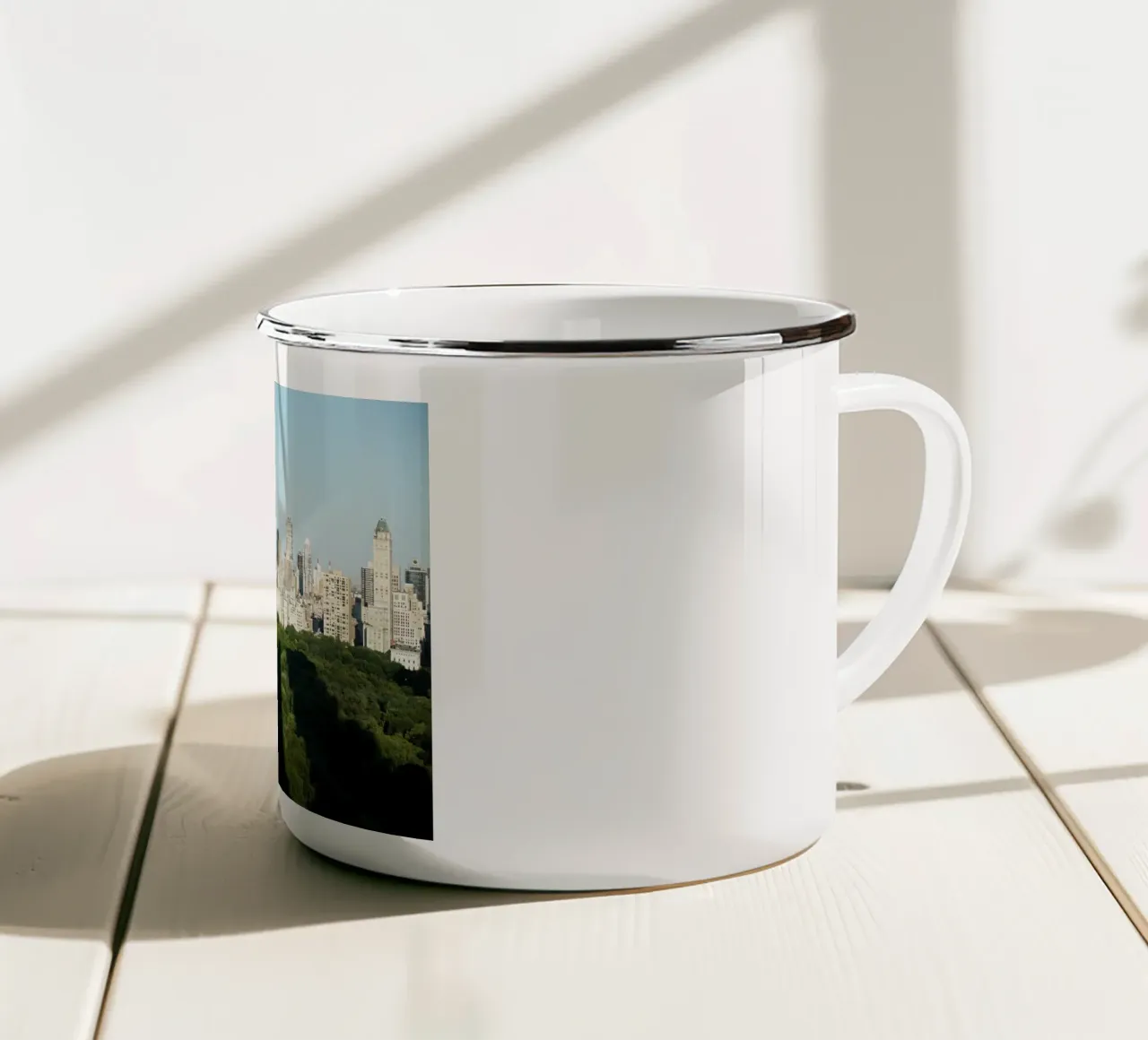 Parco Centrale di New York tazza in smalto da Simon Koy