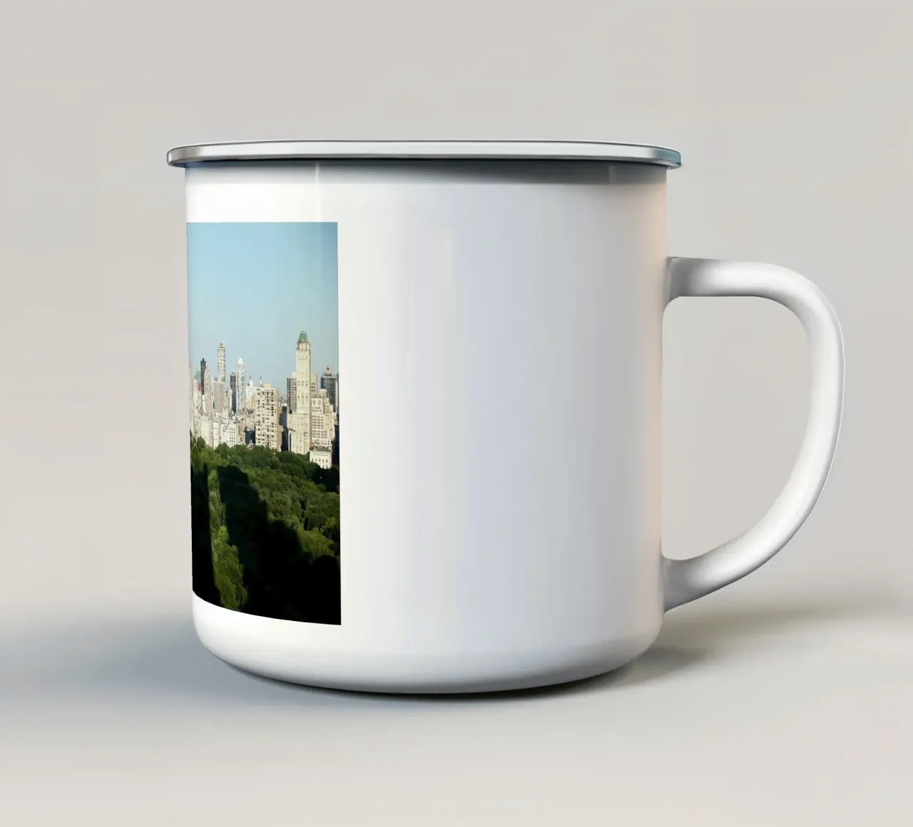 Parco Centrale di New York tazza in smalto da Simon Koy