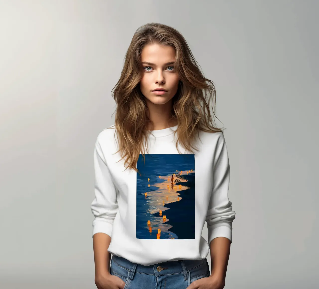 The Shore Remembered the Way felpa da Luca