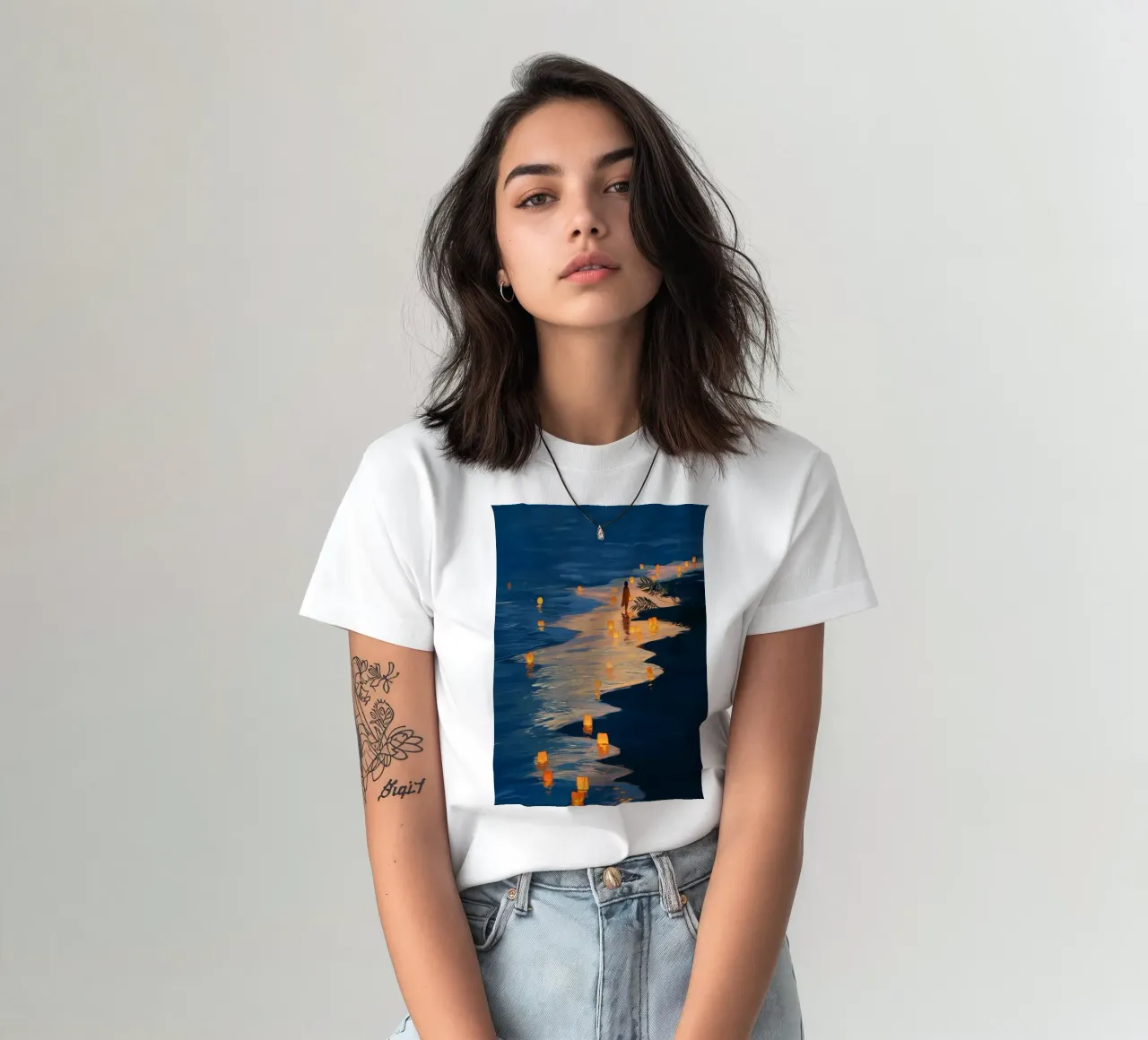 The Shore Remembered the Way t-shirt da Luca