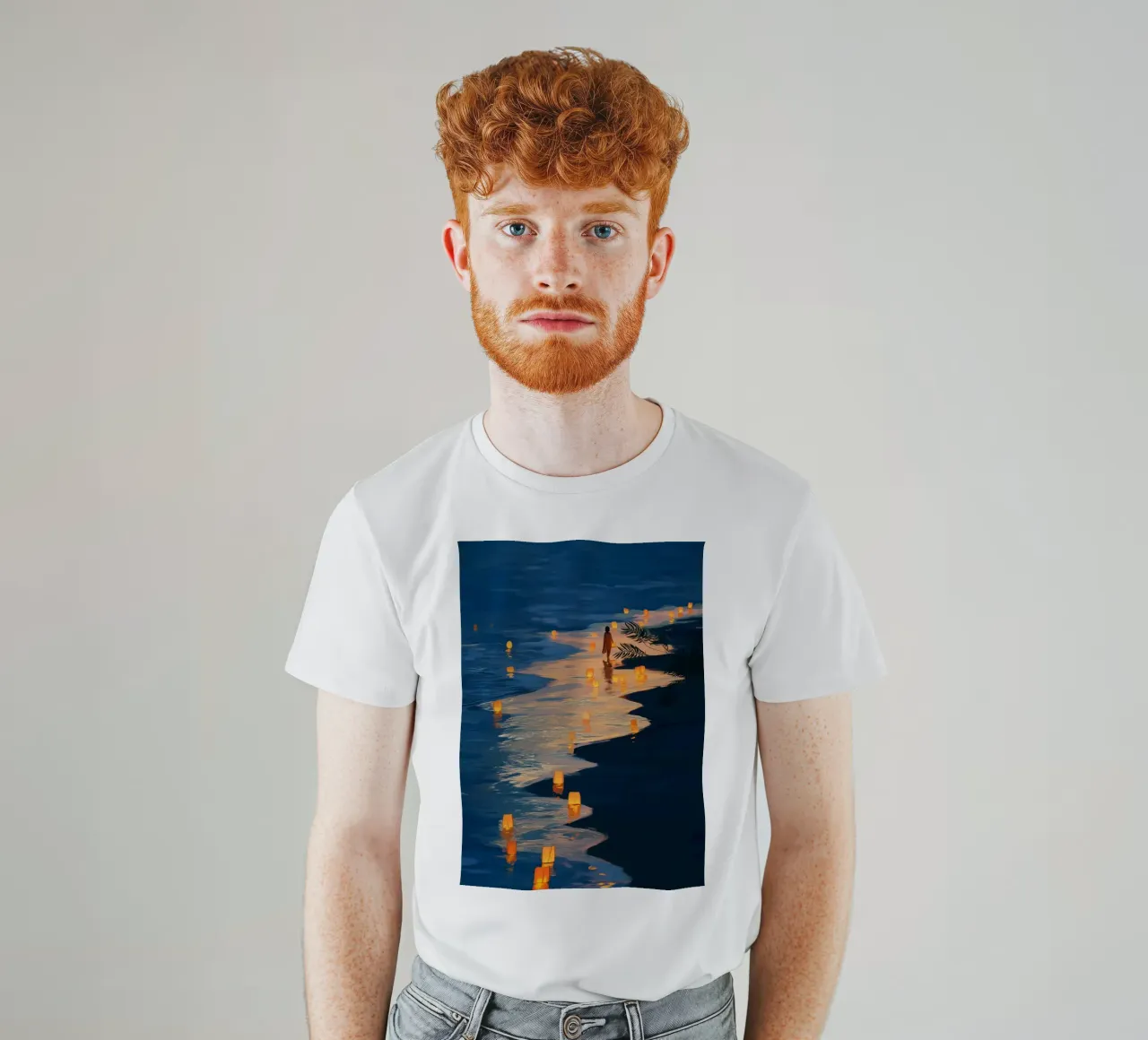 The Shore Remembered the Way t-shirt da Luca