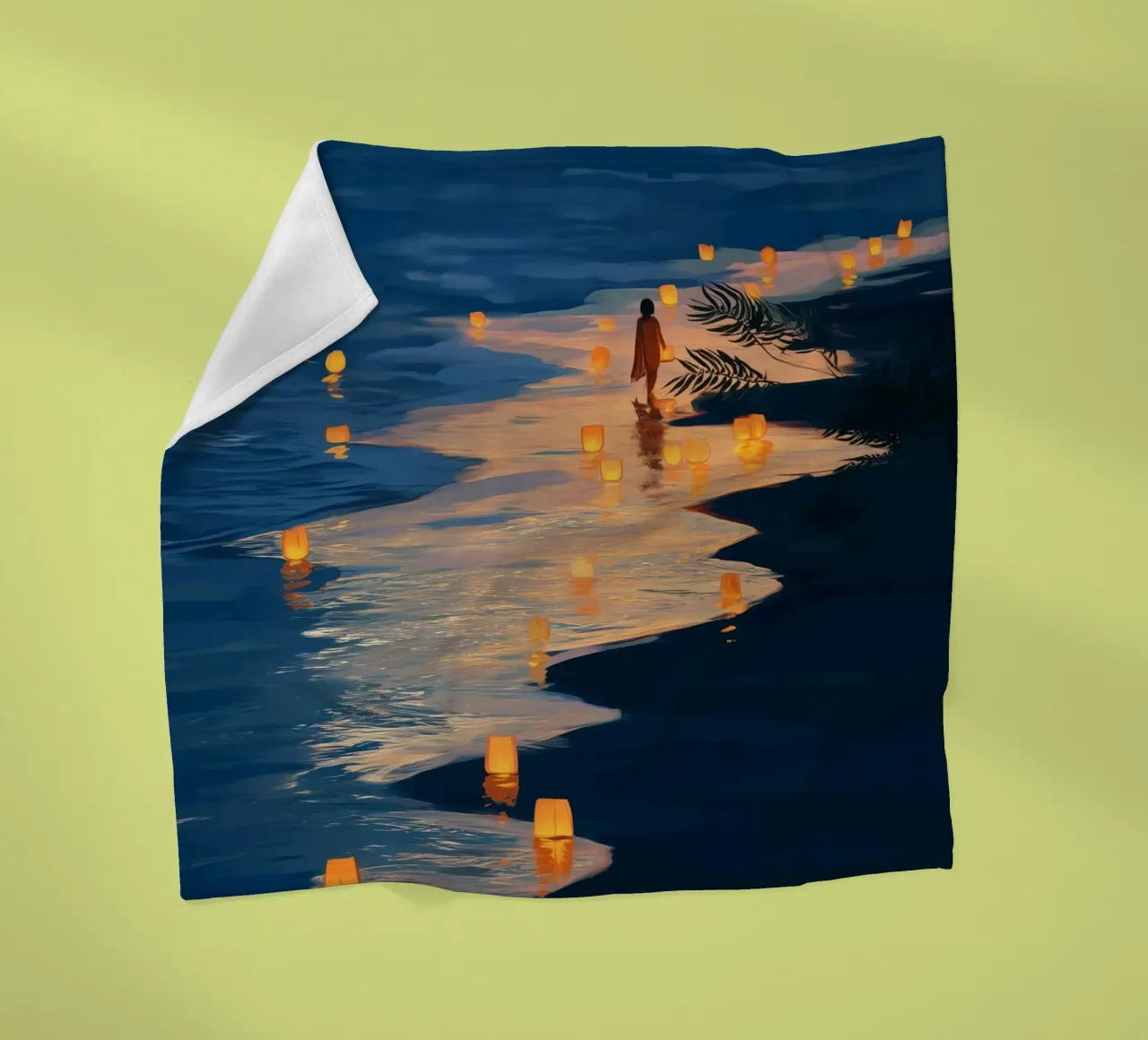 The Shore Remembered the Way coperta in pile da Luca