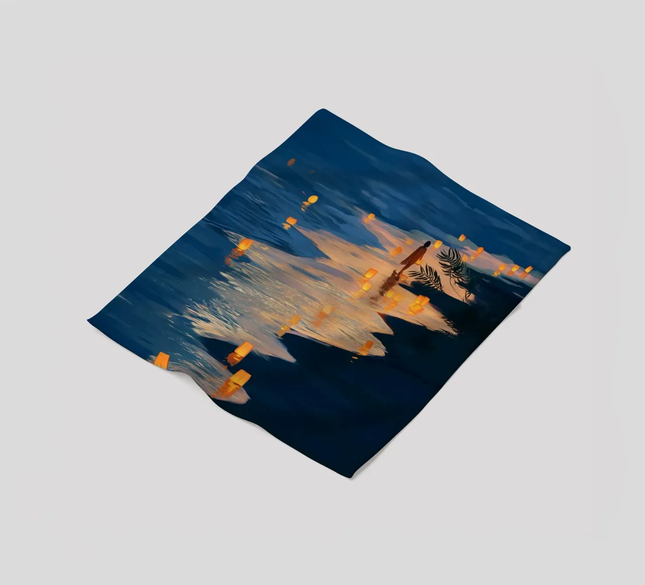 The Shore Remembered the Way coperta in pile da Luca