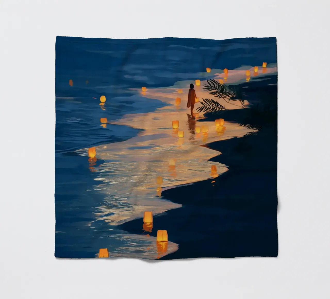The Shore Remembered the Way coperta in pile da Luca