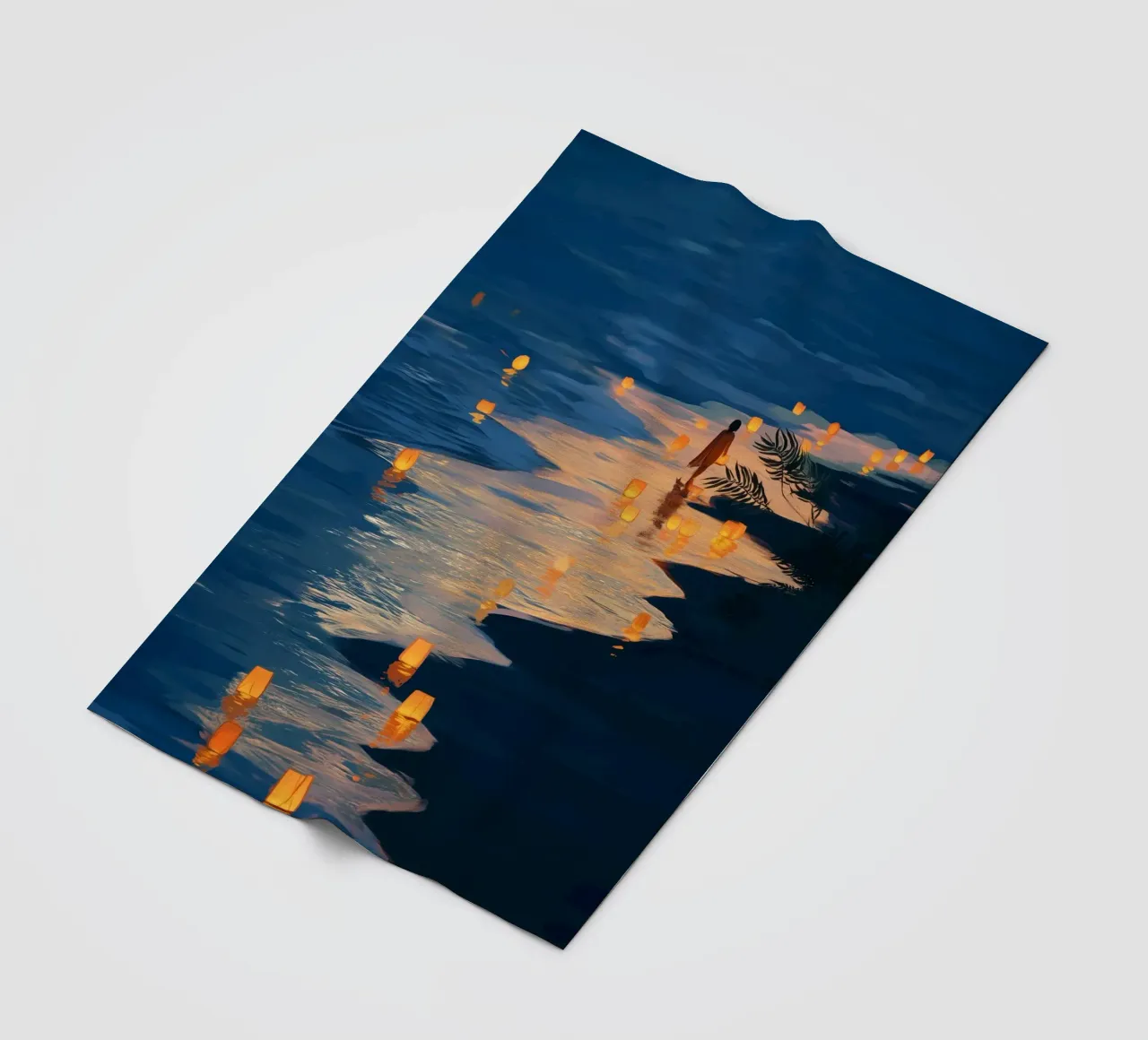 The Shore Remembered the Way coperta in pile da Luca