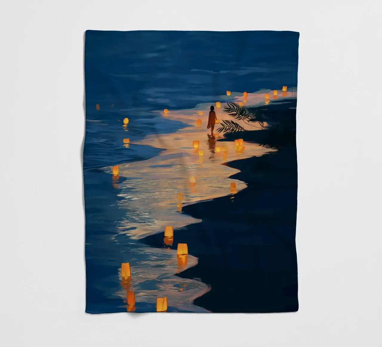 The Shore Remembered the Way coperta in pile da Luca