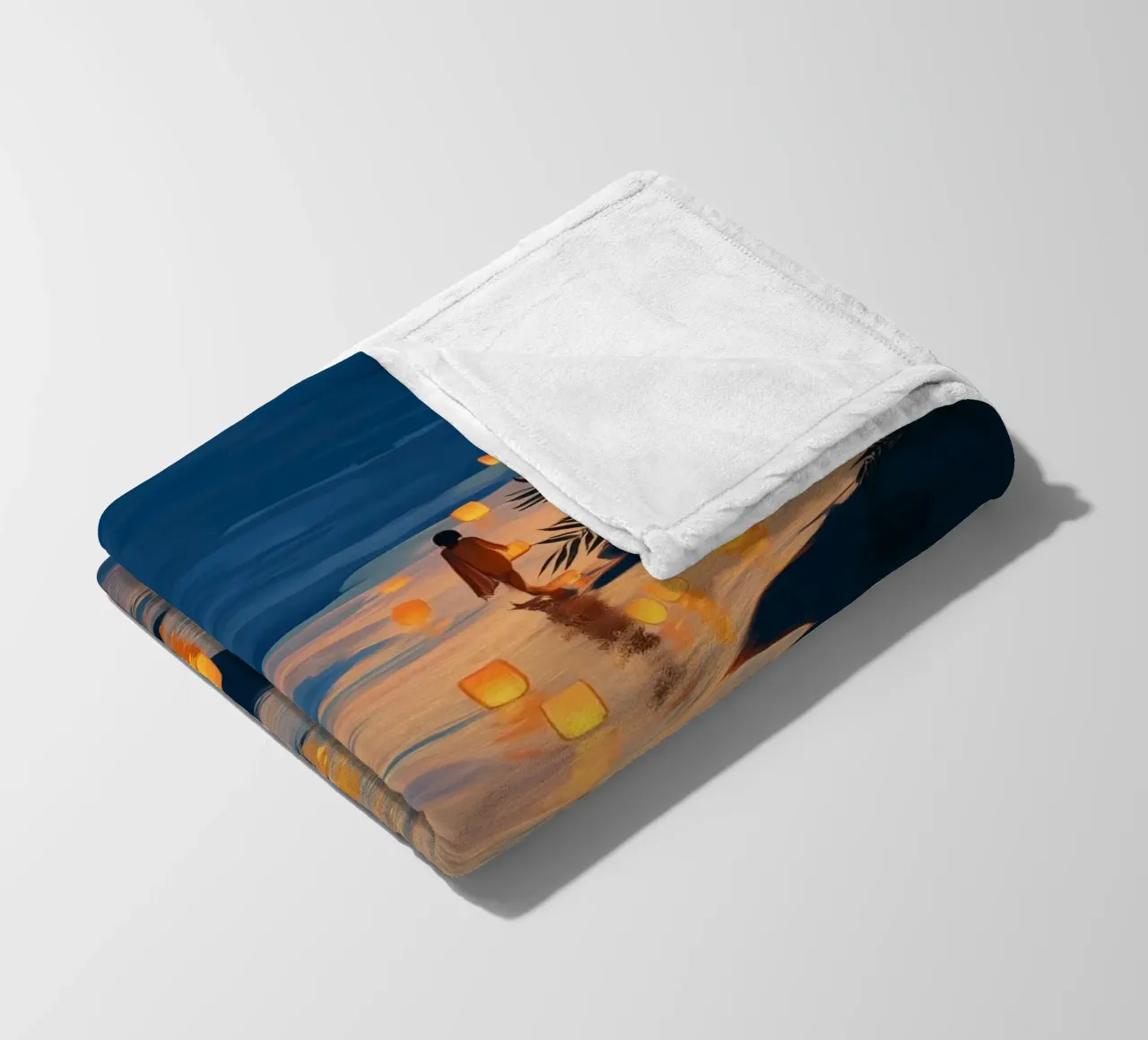 The Shore Remembered the Way coperta in pile da Luca