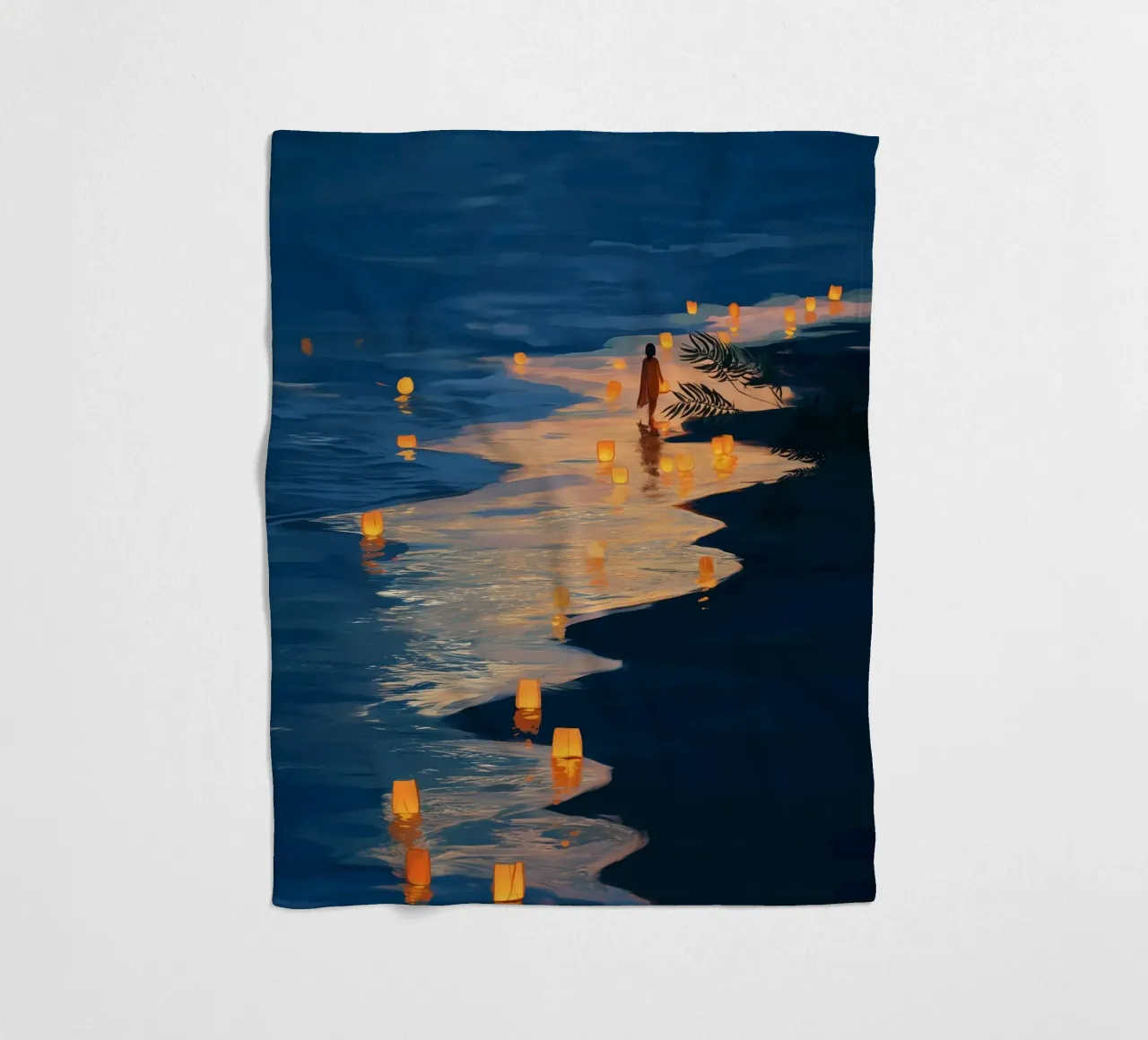 The Shore Remembered the Way coperta in pile da Luca