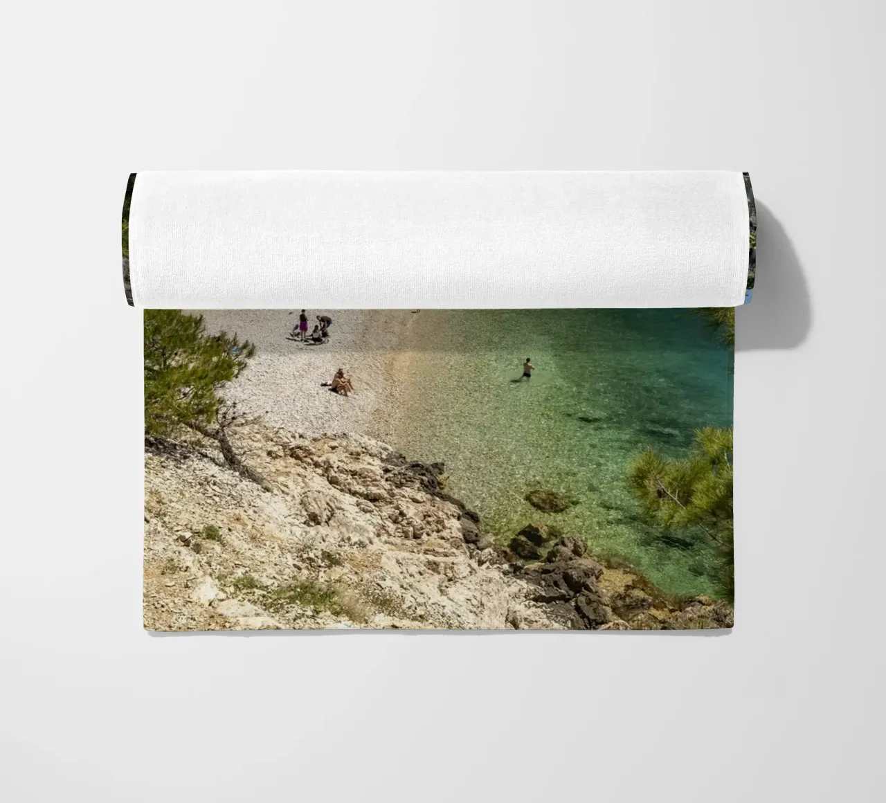 Strand Nugal bei Makarska, Kroatien telo mare da Reisefotografie - Bilder aus aller Welt