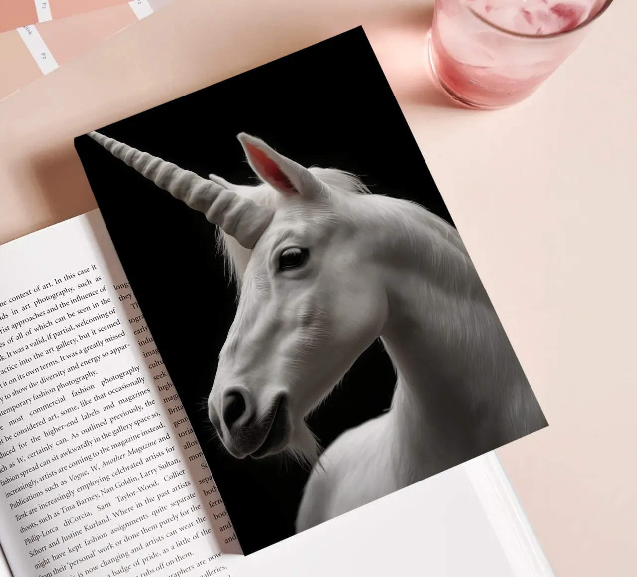 The last unicorn | Hyperrealistic photography notebook by Autofocus