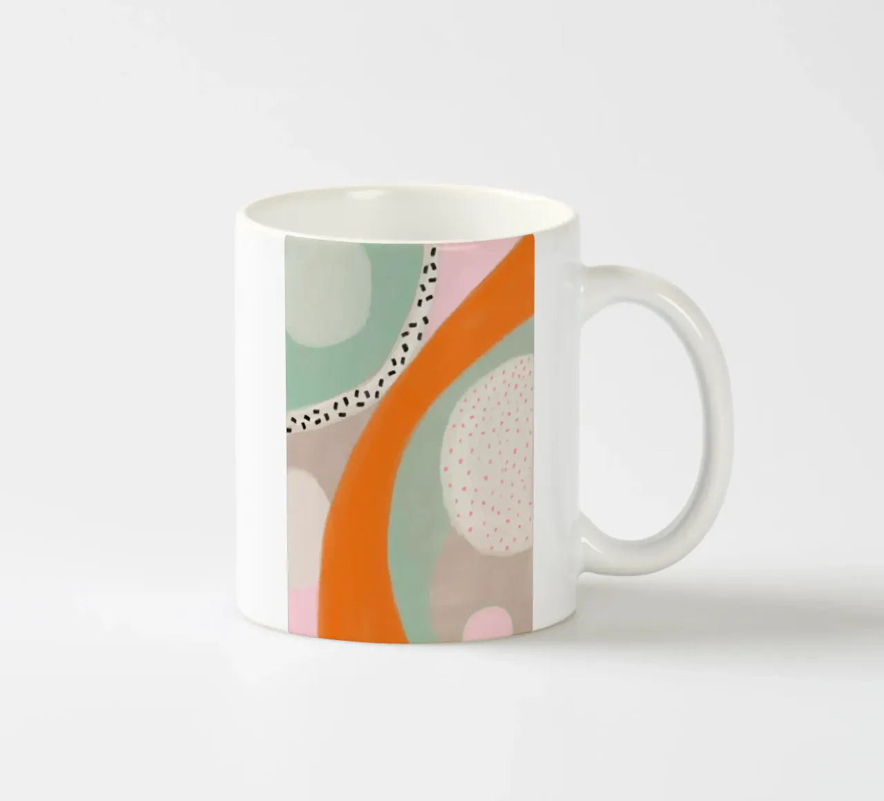 Arte estiva colorata tazza in ceramica da Carinaprint
