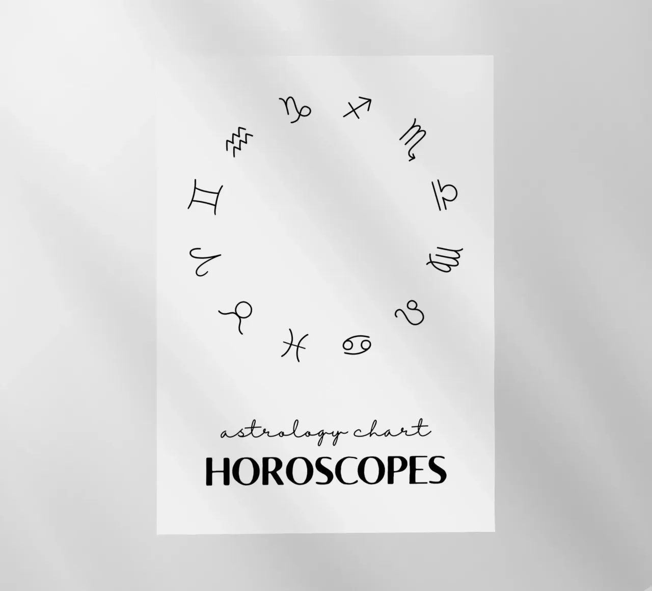 Horoscopes pellicola backlit da PinkCandyWalls