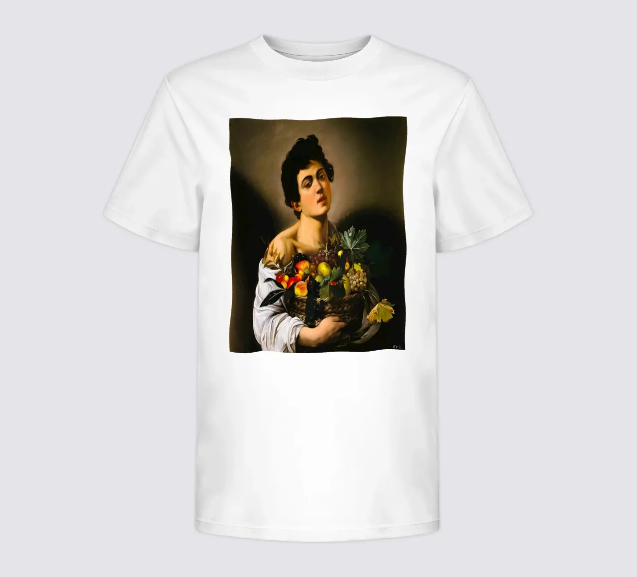 Caravaggio - Knabe mit einem Korb voller Früchte, 1593 Kinder T-Shirt von William Store