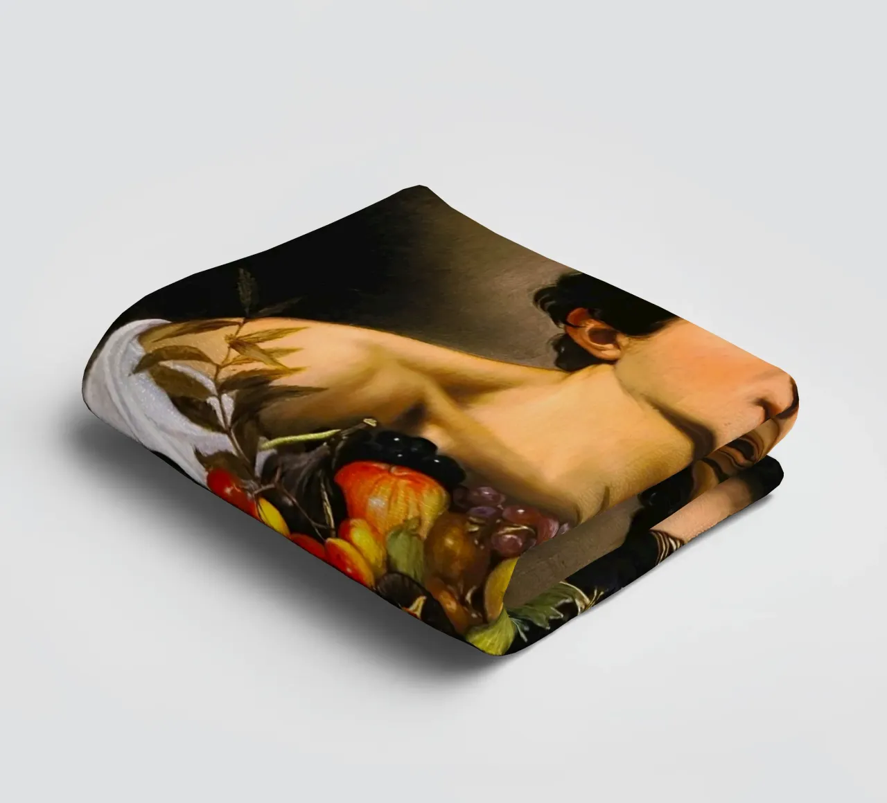 Caravaggio - Ragazzo con canestro di frutta, 1593 asciugamano da bagno da William Store