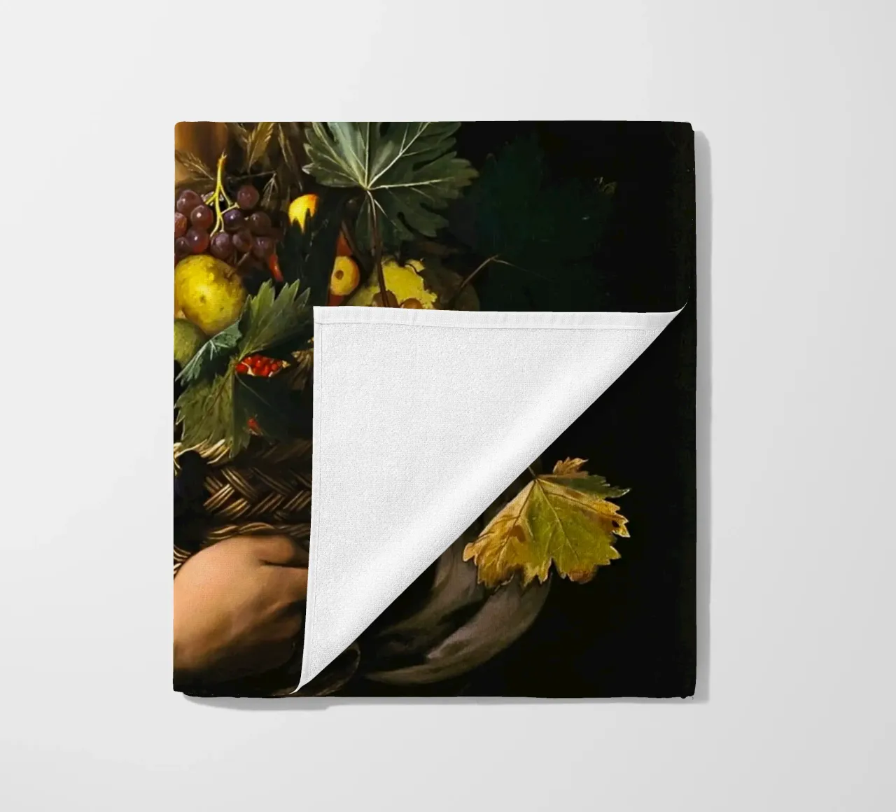 Caravaggio - Ragazzo con canestro di frutta, 1593 telo mare da William Store